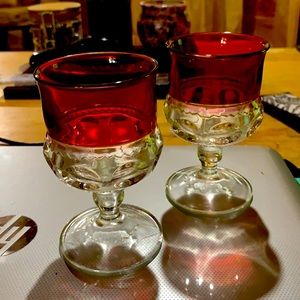 King’s Crown Juice Glasses